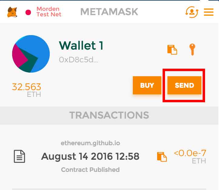 is metamask a contract